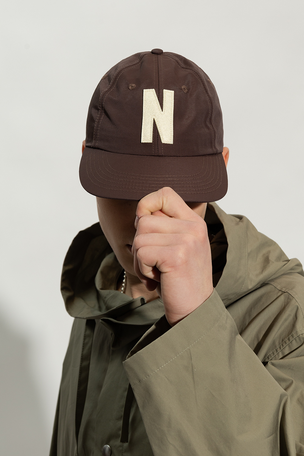 Norse projects wool 6 panel 2024 flat cap